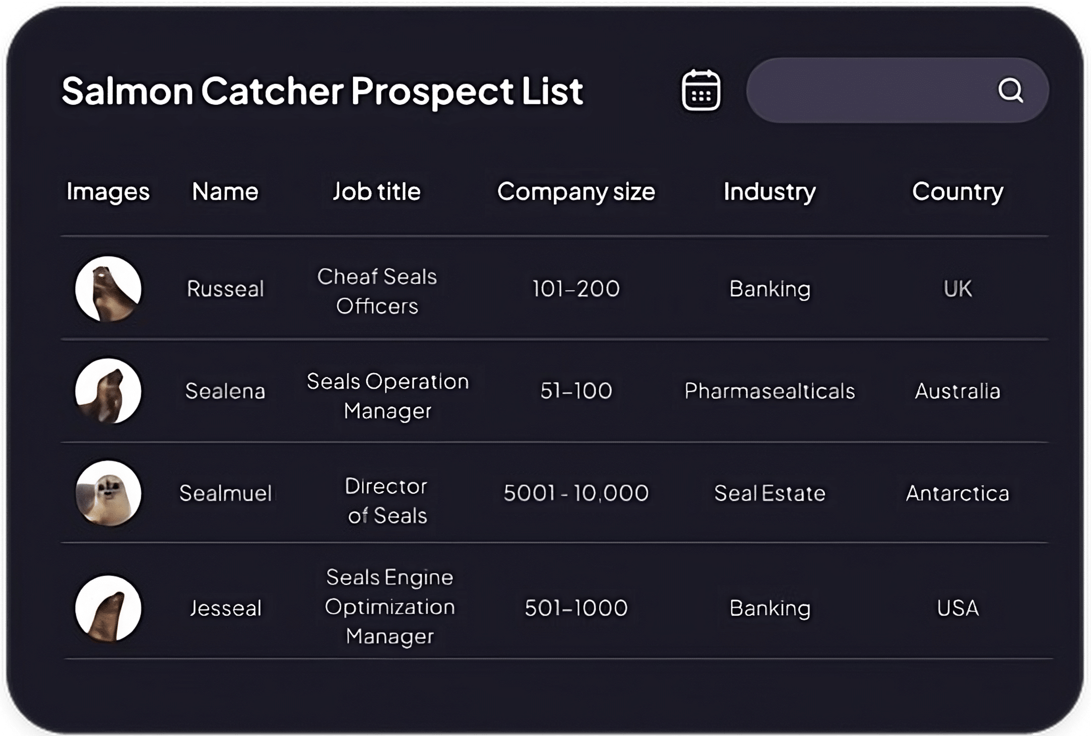 Salmon catcher hypergen